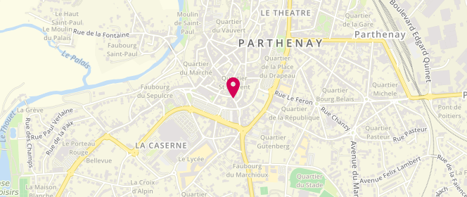 Plan de Gouban, 16 Rue Louis Aguillon, 79200 Parthenay