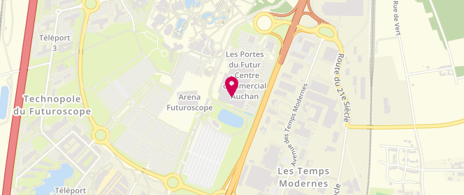 Plan de Formul, Centre Commercial Auchan Chasseneuil
Route Nationale 10, 86360 Chasseneuil-du-Poitou