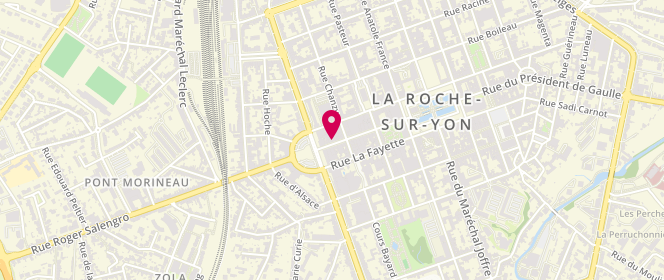 Plan de Sym, 34 Rue Georges Clemenceau, 85000 La Roche-sur-Yon