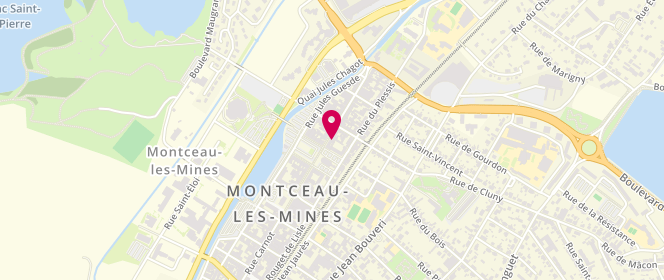 Plan de Tendances & Deco, 45 Rue de la République, 71300 Montceau-les-Mines