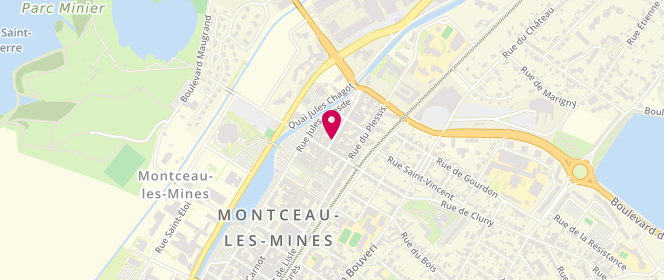 Plan de LITTLE BOHO, 24 Rue de la République, 71300 Montceau-les-Mines