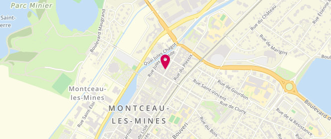 Plan de X And O, 22 Rue République, 71300 Montceau-les-Mines