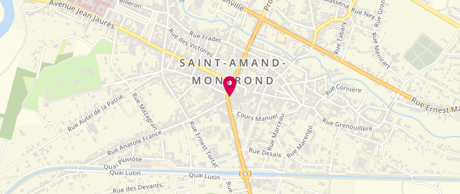 Plan de Id's, 4 Rue Porte Mutin, 18200 Saint-Amand-Montrond