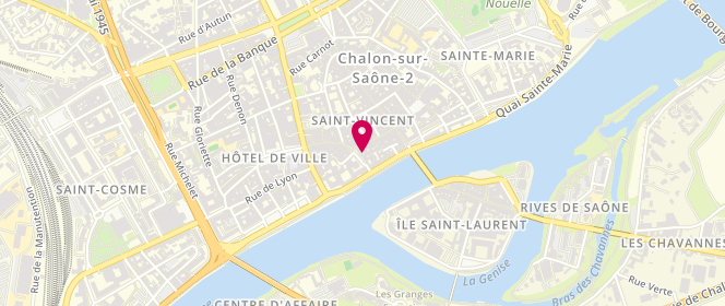 Plan de Le Bar à Jeans, 41 Rue du Châtelet, 71100 Chalon-sur-Saône