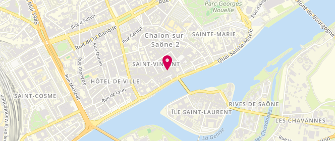 Plan de Le petit Souk Chalon-sur-Saône, 7 Rue du Châtelet, 71100 Chalon-sur-Saône