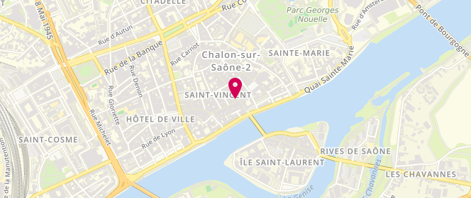 Plan de Sud Express, 1 Grande Rue, 71100 Chalon-sur-Saône