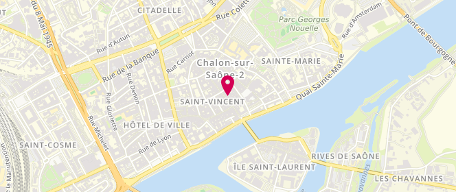 Plan de Blaise et Marie, 14 Grande Rue, 71100 Chalon-sur-Saône