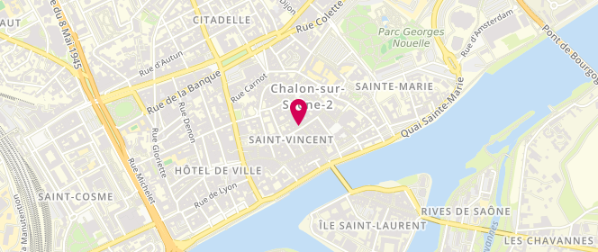 Plan de 1.2.3, 23 Grande Rue, 71100 Chalon-sur-Saône