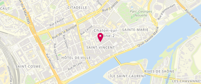 Plan de Pimkie, 31 Grande Rue, 71100 Chalon-sur-Saône