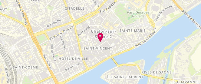 Plan de Selmana, 30 Grande Rue, 71100 Chalon-sur-Saône