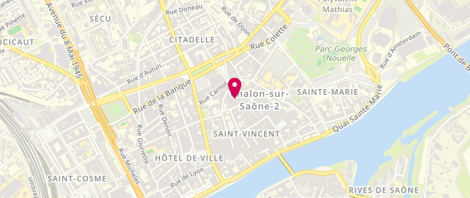 Plan de Ms Mode, 55 Grande Rue, 71100 Chalon-sur-Saône