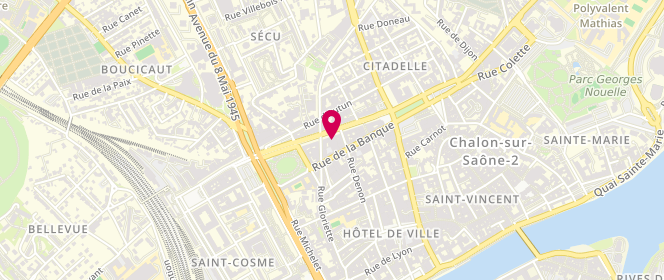 Plan de Galeries Lafayette, 17 Boulevard de la République, 71100 Chalon-sur-Saône