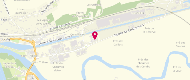 Plan de La Halle, Route de Champvert, 58300 Decize