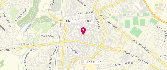 Plan de Boutique Mona Lisa, 27 Rue Gambetta, 79300 Bressuire