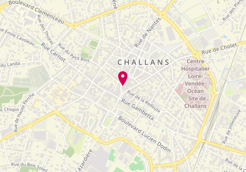 Plan de Parallèle Boutique, 1 Rue Gobin, 85300 Challans