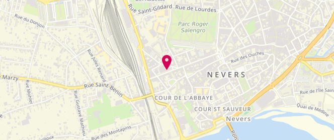Plan de Minouche, 40 avenue Général de Gaulle, 58000 Nevers