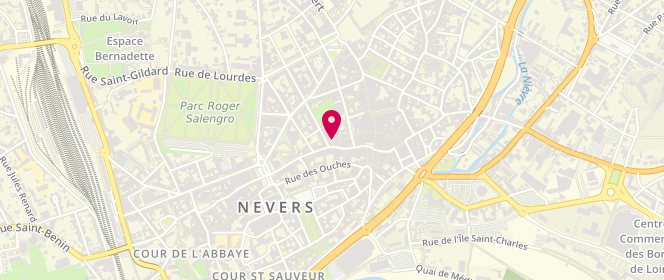 Plan de Lauriane D, 14 Rue Saint-Martin, 58000 Nevers