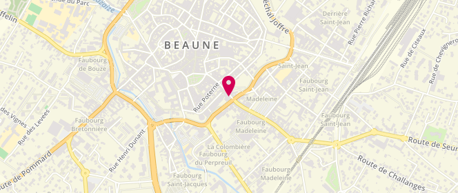Plan de Grain de Malice, 38-40 Rue d'Alsace, 21200 Beaune