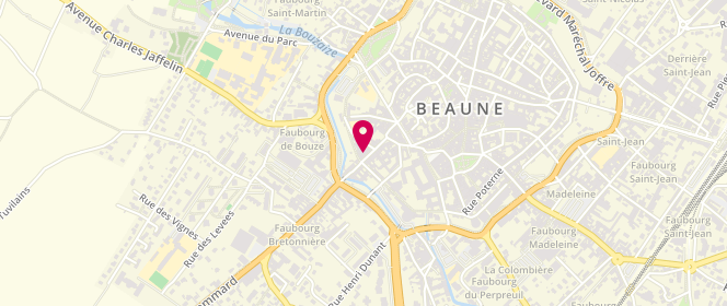 Plan de Capucine, 28 Rue Maufoux, 21200 Beaune