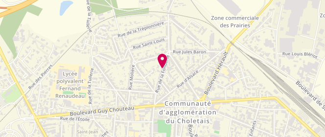Plan de Raoux Marc, 47 Rue Fonderie, 49300 Cholet