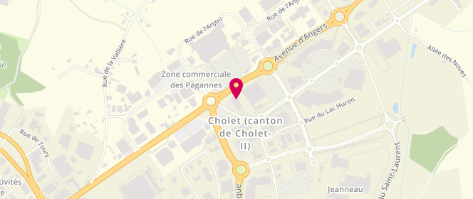 Plan de Cache Cache - Bonobo - Breal, Zone Activité Commerciale de l'Ecuyère
4 Rue Sorel-Tracy, 49300 Cholet