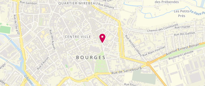 Plan de Tardy, 79 Rue Bourbonnoux, 18000 Bourges