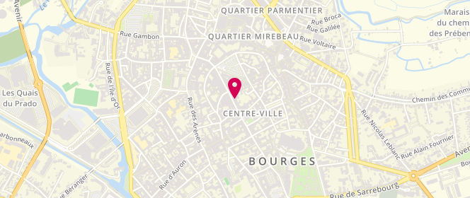 Plan de Christine Laure, 17 Rue Moyenne, 18000 Bourges