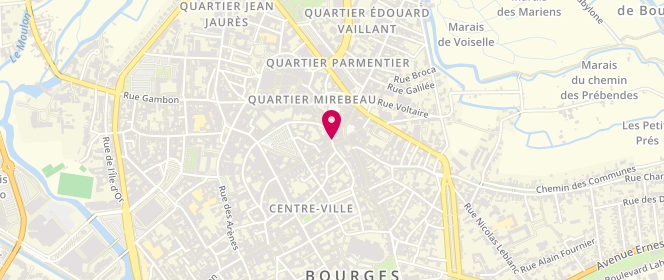 Plan de I-Code, 41 Rue Coursarlon, 18000 Bourges
