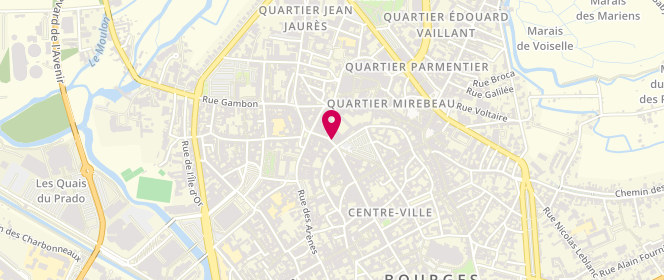 Plan de Jules Bourges-Rue du Commerce, 4/6 Rue du Commerce, 18000 Bourges