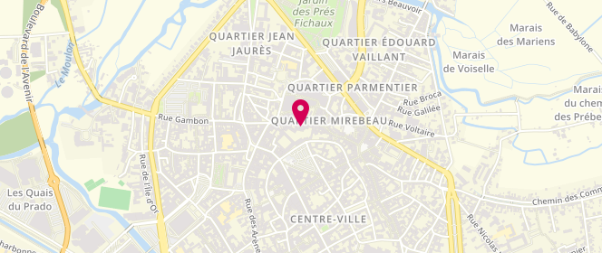 Plan de Grain de Malice, 36-40 Rue Mirebeau, 18000 Bourges