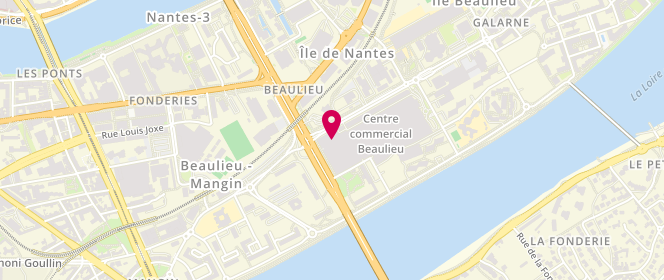 Plan de Primark, 6 Rue du Dr Zamenhof C.C Beaulieu, 44272 Nantes