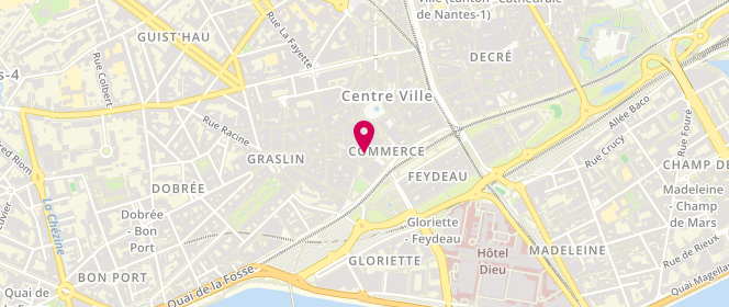 Plan de Cotélac, 19 Rue de la Fosse, 44200 Nantes