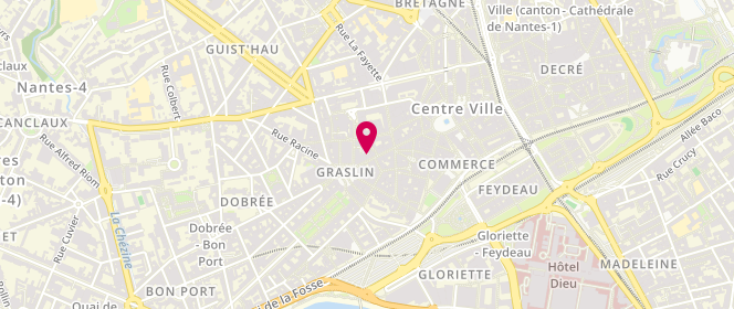Plan de Aubade l'Art d'Aimer, 22 Rue Crébillon, 44000 Nantes