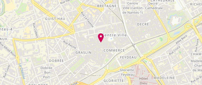 Plan de 1.2.3, 6 Rue Crébillon, 44000 Nantes