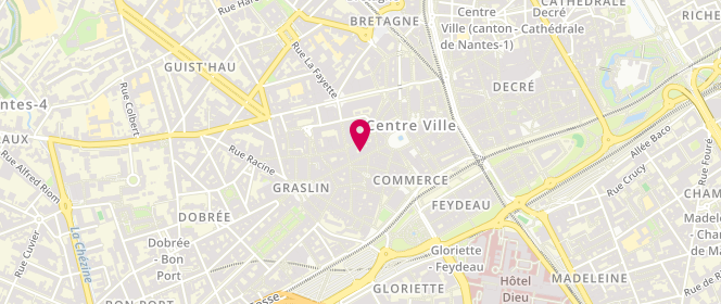 Plan de Ikks Junior, 8 Rue Crébillon, 44000 Nantes
