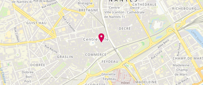 Plan de Calzedonia, 11 Rue d'Orléans, 44000 Nantes