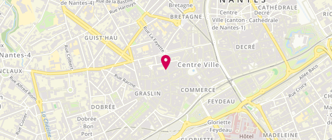 Plan de Devred, 5 Rue Boileau, 44000 Nantes