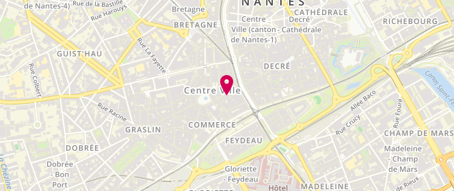 Plan de Petit Bâteau, 7 Rue d'Orléans, 44000 Nantes