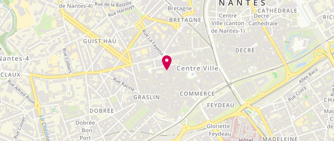 Plan de ZAPA Nantes, 8 Rue Boileau, 44000 Nantes