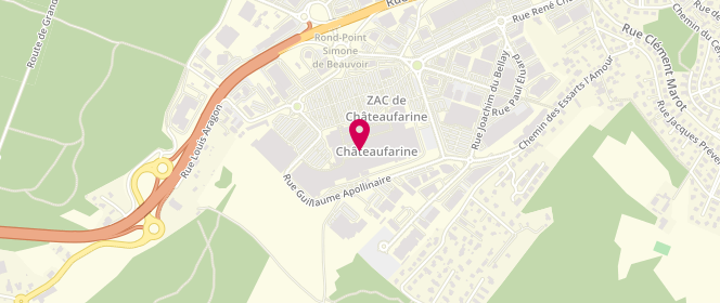 Plan de Calzedonia, Centre Commercial Chateaufarine
Rue de Dole, 25000 Besançon