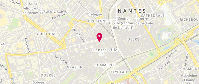 Plan de Hill store, 3 Pl. Du Bon Pasteur, 44000 Nantes