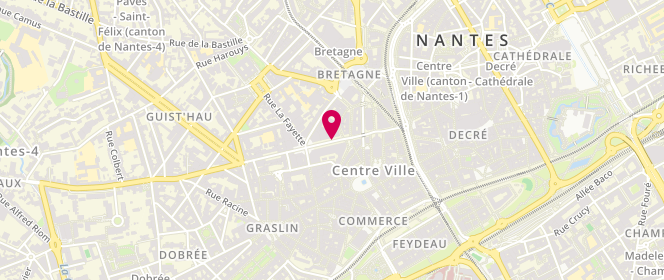 Plan de Undiz, 3 Rue du Calvaire, 44000 Nantes