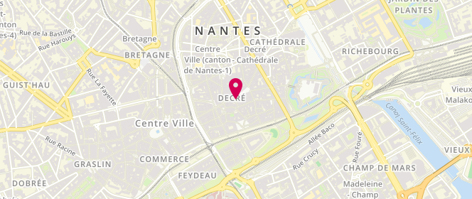 Plan de Les Pipelettes, 9 Rue de la Marne, 44000 Nantes