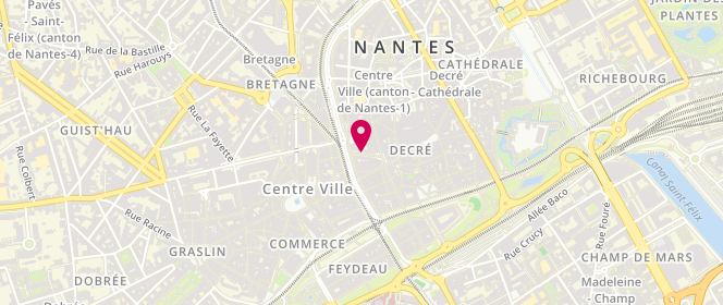 Plan de Friking, 18 Rue des Halles, 44000 Nantes