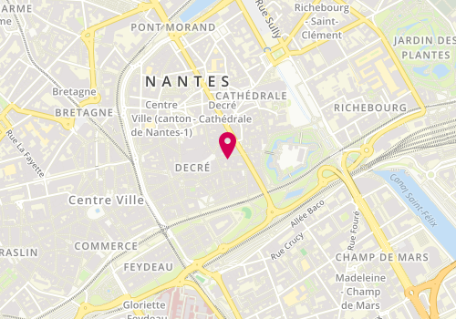 Plan de Des Petits Hauts, 15 Rue du Château, 44000 Nantes