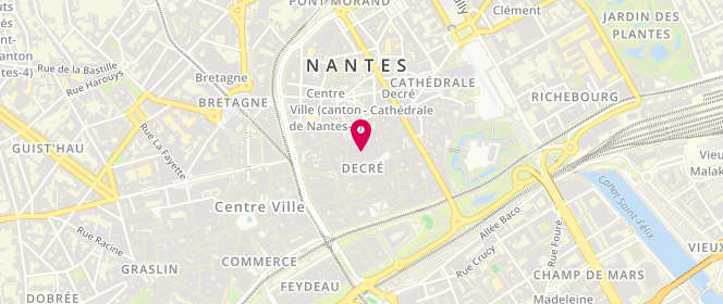 Plan de Galeries Lafayette, 2-20 Rue de la Marne, 44000 Nantes