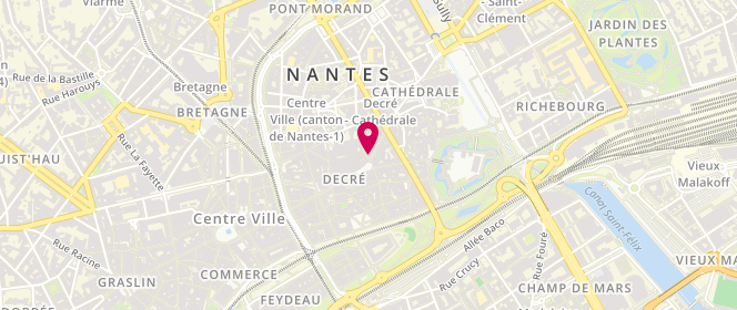 Plan de Amaneo, 38 Rue de Verdun, 44000 Nantes