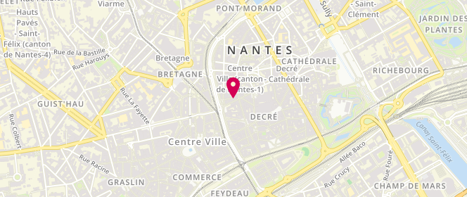 Plan de Anrosa, 8 Rue des 3 Croissants, 44000 Nantes