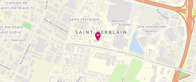 Plan de Undiz, Centre Commercial Atlantis, 44800 Saint-Herblain