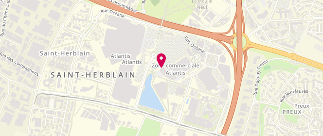 Plan de Aubert, 8 Place Océane Zone Atlantis Centre Commercial Leclerc - A Côté de Décathlon, 44800 Saint-Herblain